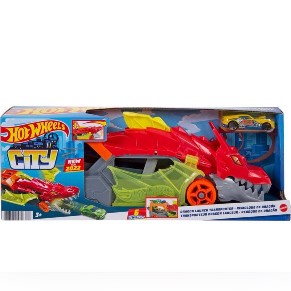 Hot Wheels Dragon Launch Transporter